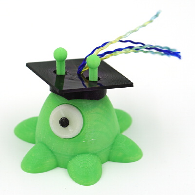 Graduate Brain Slug | 3d print model