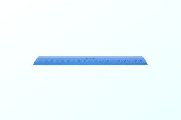 cm - mm ruler 20cm | 3d print model
