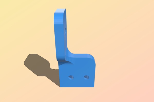 MendelMax Y-Axis stop mount | 3d print model