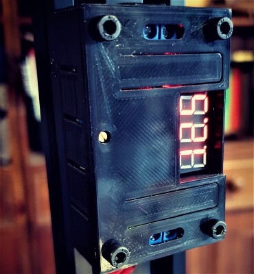 Frame mounted case for DC-DC Step Down Converter 5-36V to 1.25-32V 5A | 3d print model