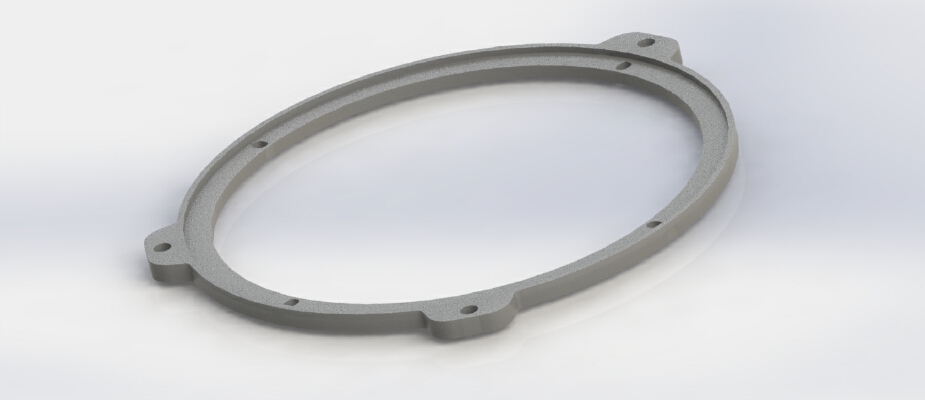 6.5' speaker adapter for BMW vehicles | 3d print model