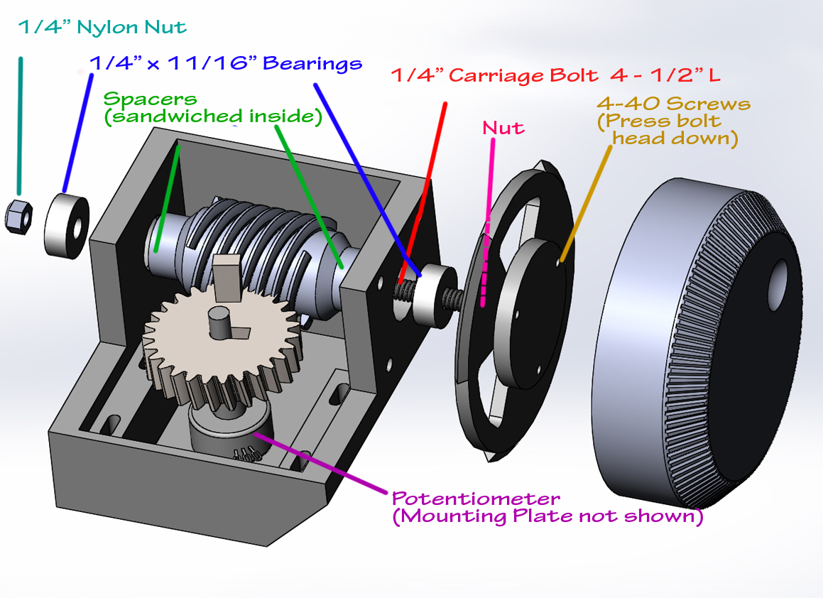 Large Potentiometer Knob