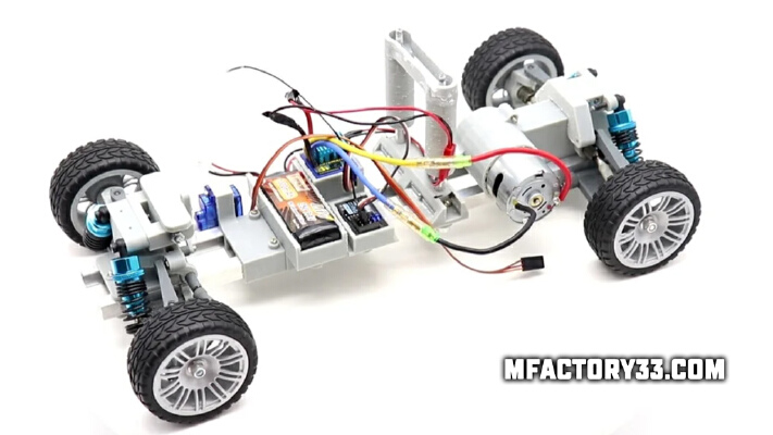 RC car Chassis version 2.0 (on road) | 3d print model
