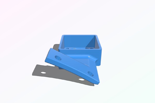 Team Associated B64D_B64 25mm Fan Mount | 3d print model