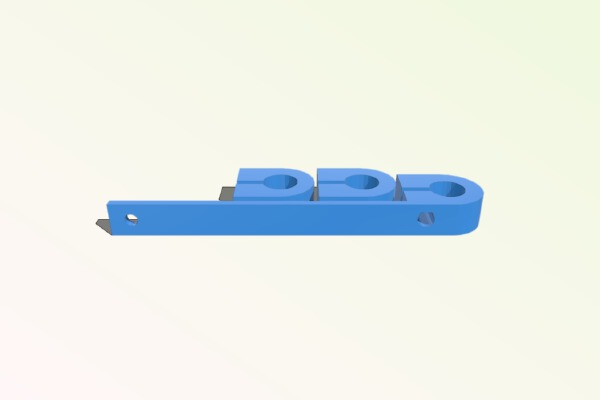 Drew's Printrbot YBar Ends | 3d print model