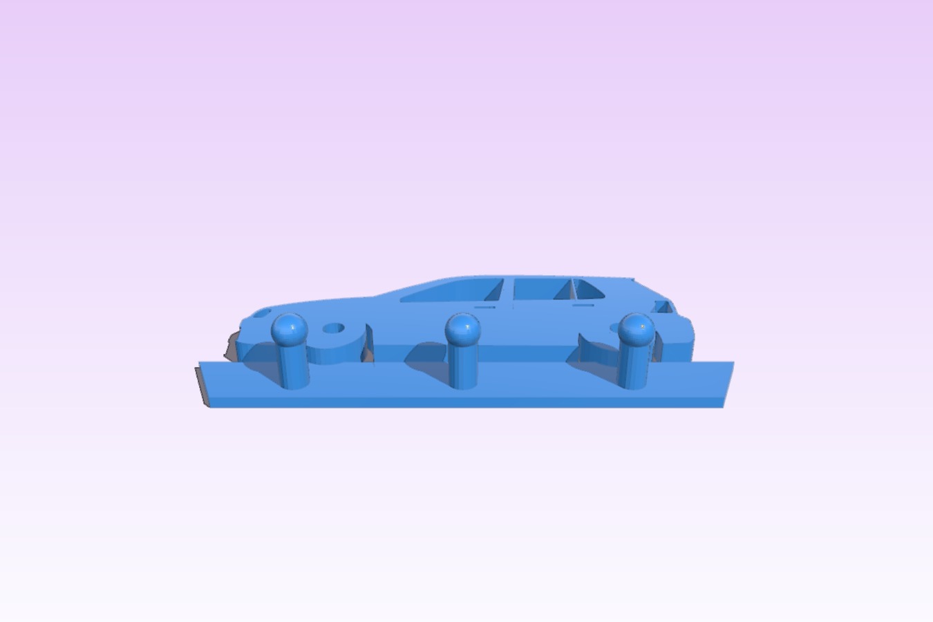 Golf mk4 key rack