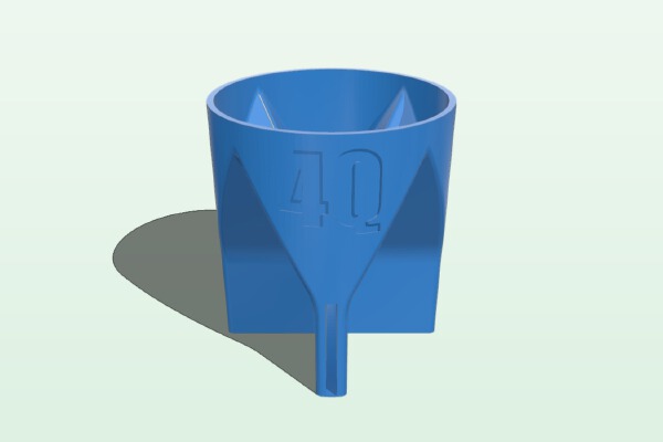 Fourth Quarter Drinking Game | 3d print model