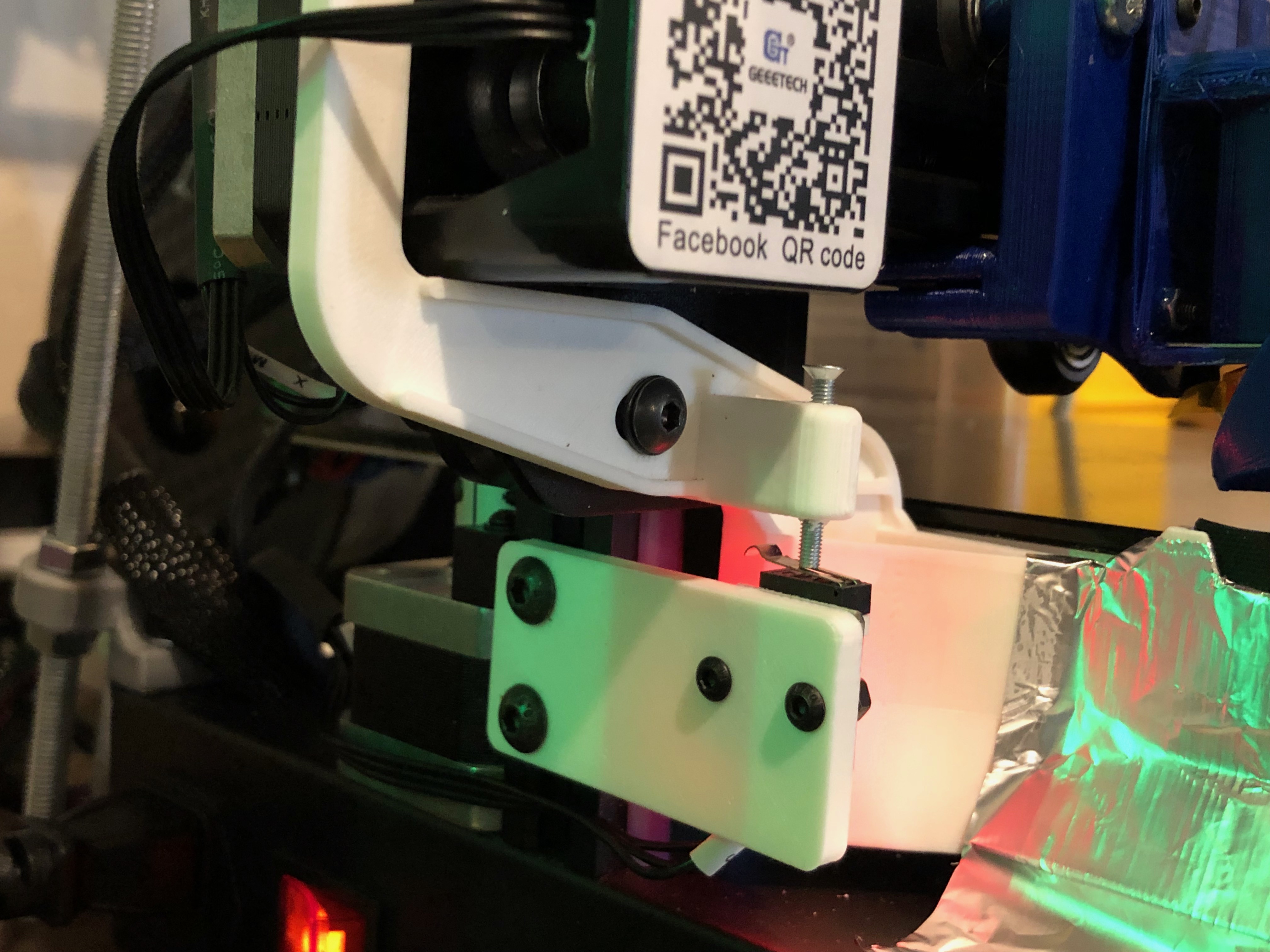 A20M Z Axis End Stop Adjuster with and without Purge Wall