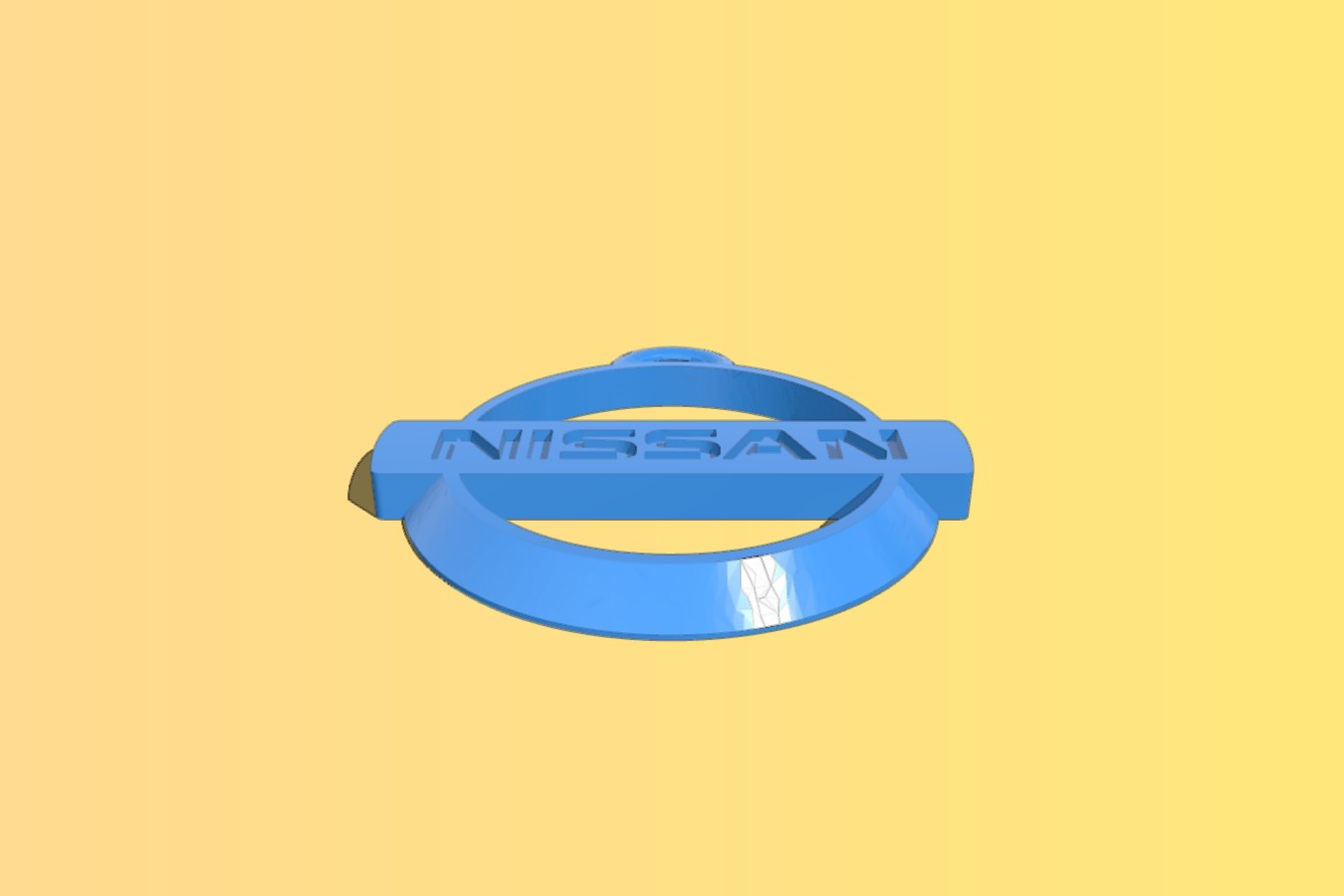 Nissan keychain logo