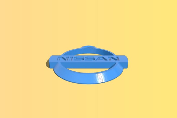 Nissan keychain logo | 3d print model