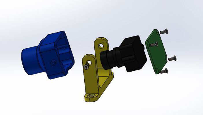 Camera housing fatshark | 3d print model