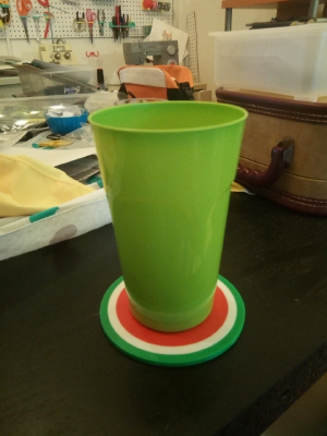 Watermelon Coaster | 3d print model
