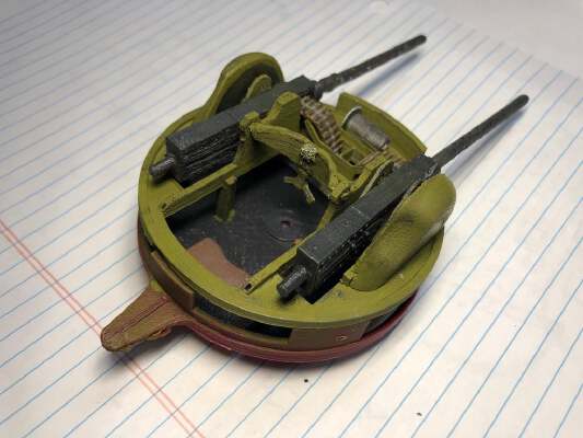Martin Top Turret for 1_12th Scale B-24 Liberator | 3d print model