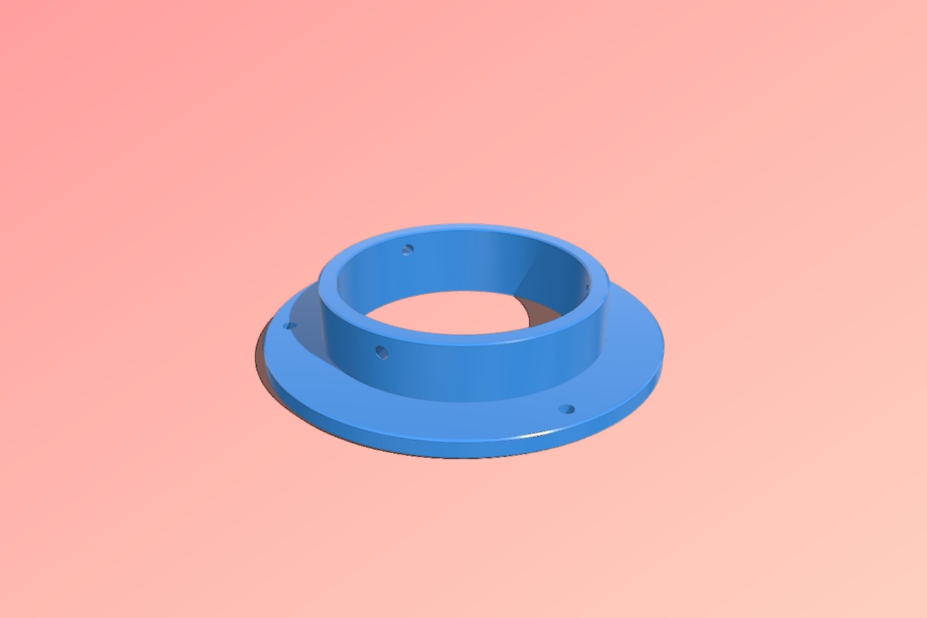 Adapter piece for ceiling downlight