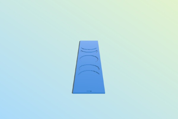 moon book mark | 3d print model
