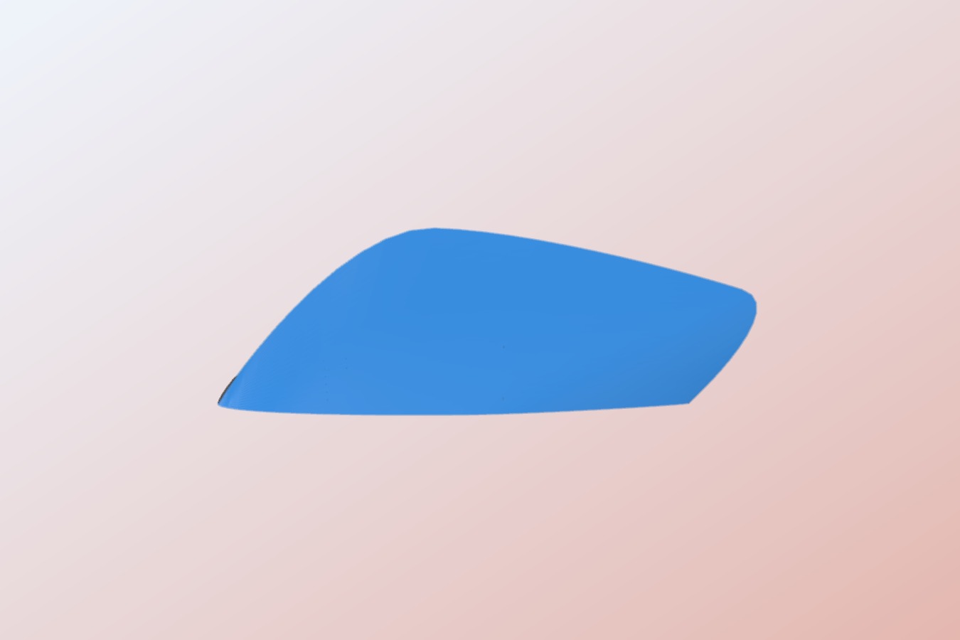 Fin kiteboard