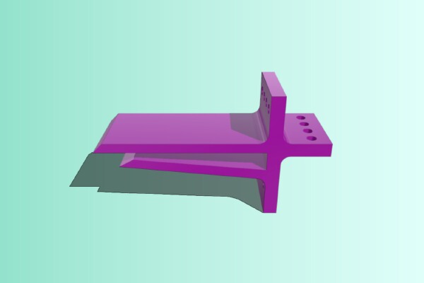 Mounting bracket to hold up to 4 peristaltic pump tubes | 3d print model