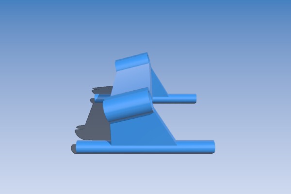 Flashforge Creator Pro Tube Guide | 3d print model