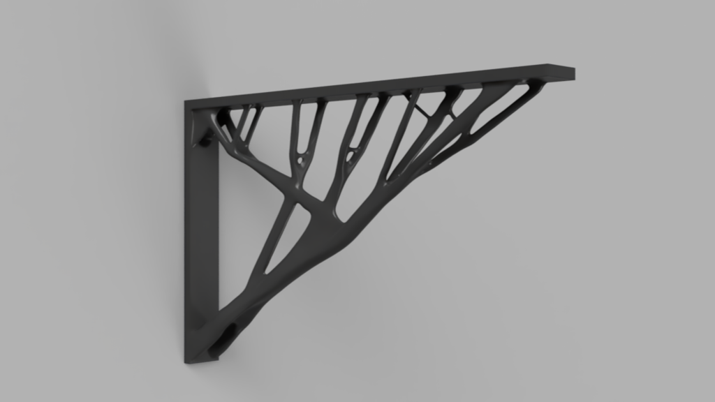 Generative Design Shelf Bracket