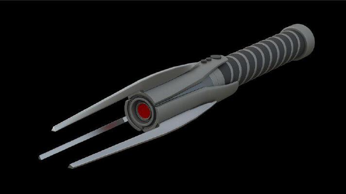 Star Wars Lord Starkiller lightsaber | 3d print model