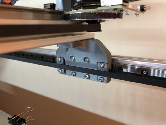 Folgertech FT-5_FT-6 Y-axis carriage mounts and belt tensioner | 3d print model