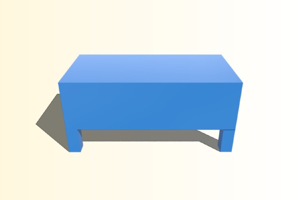 table in front of table printer | 3d print model