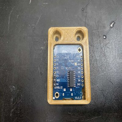 2020 (4040) WLED Wemos D1 mini Case | 3d print model