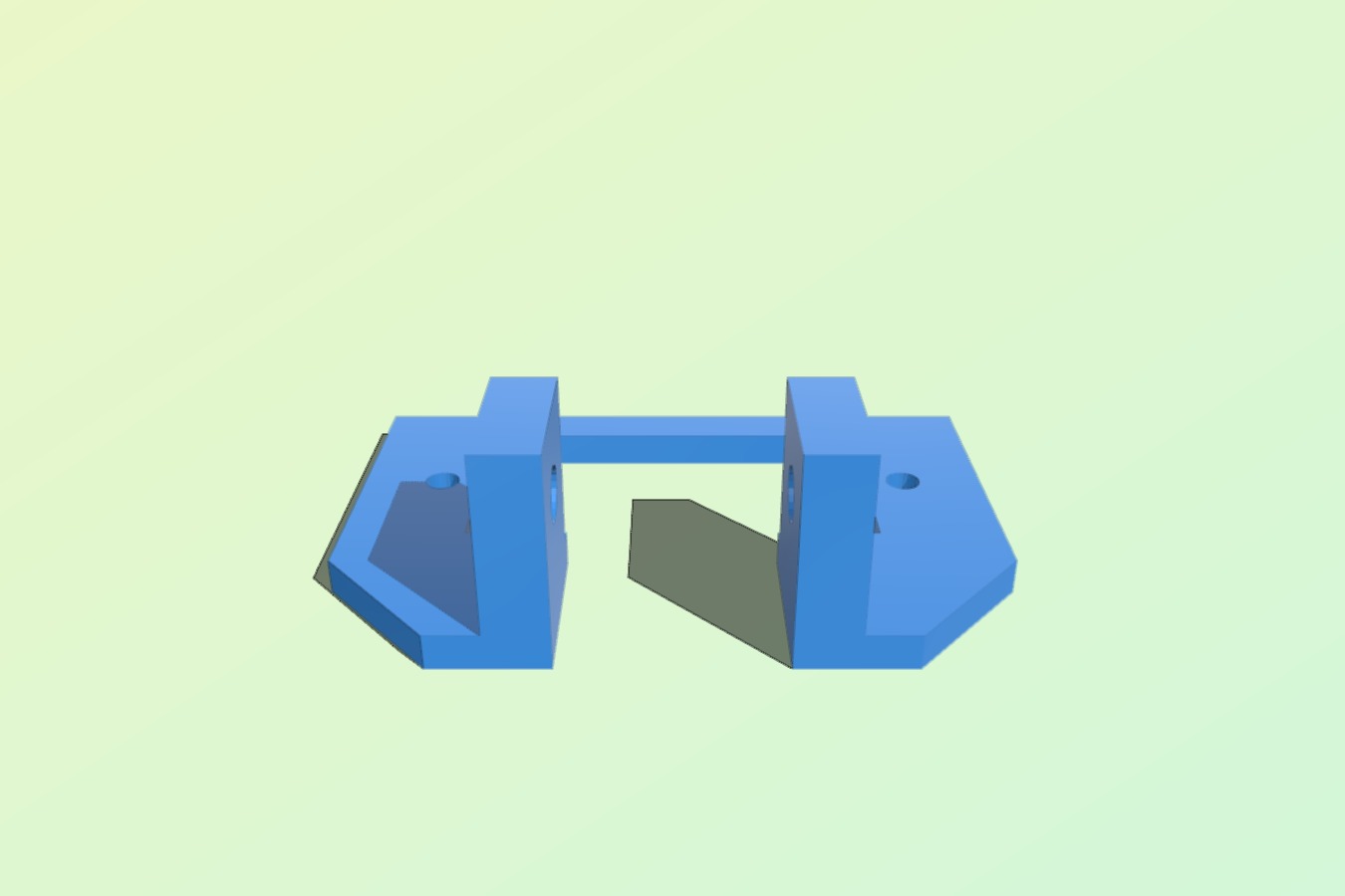 Servo mount for auto bed levelling RichRap Quick-Fit X Carriage