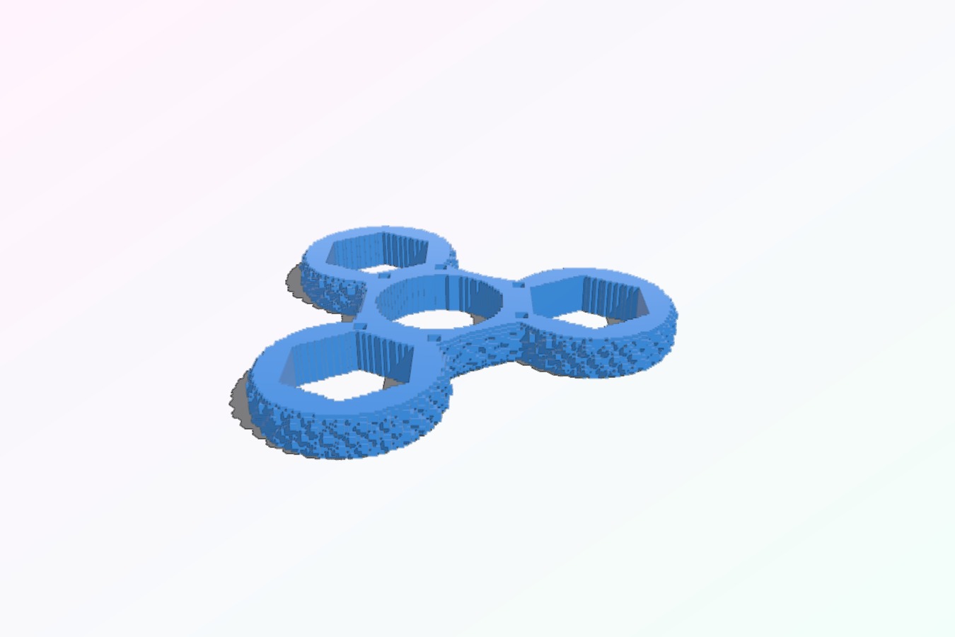(3D Slash) knurled_spinner_nut_v2