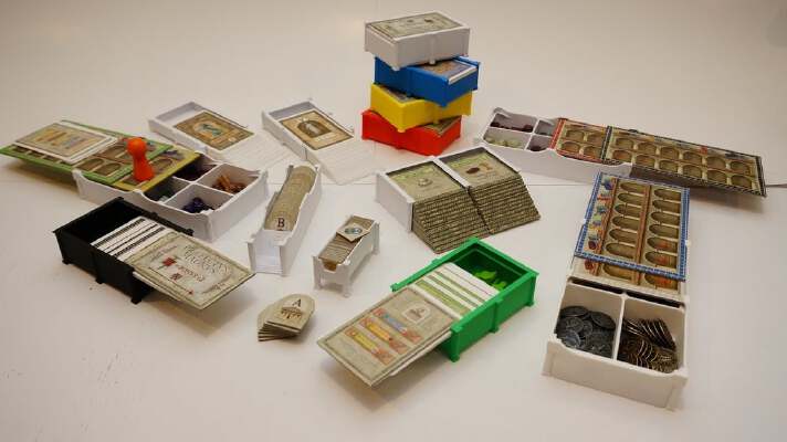 Concordia + Venus + Salsa shake proof lay&play storage | 3d print model