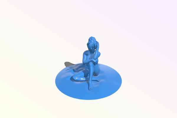 Miss Afrodite | 3d print model