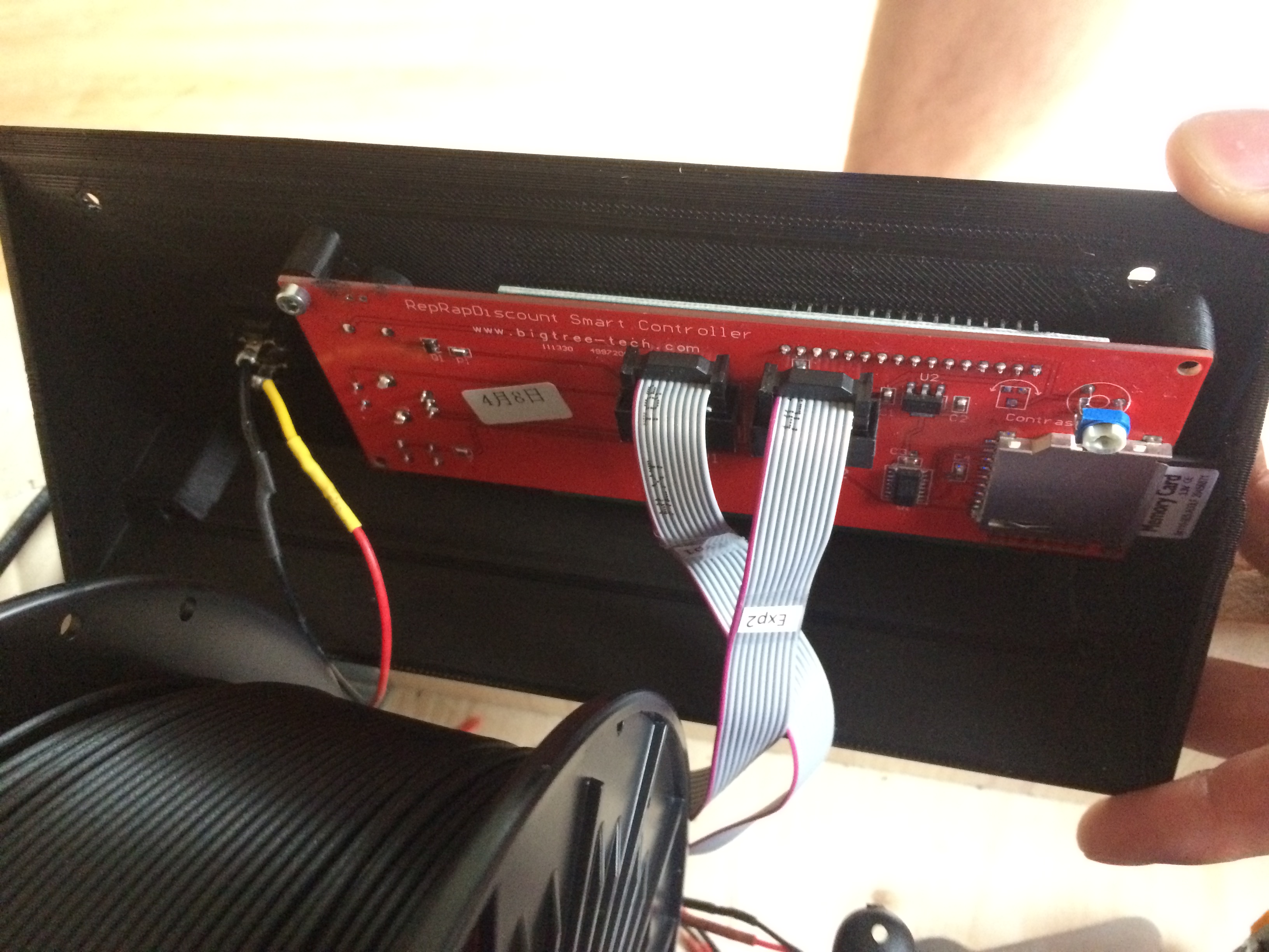 Tevo Tarantula - Display and On_Off switch mount
