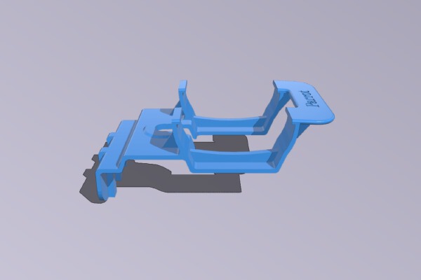 Skycontroller compact holder | 3d print model