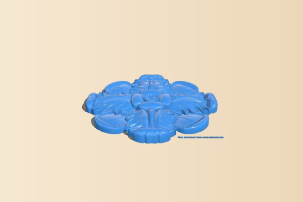 Pattern dekor flower | 3d print model