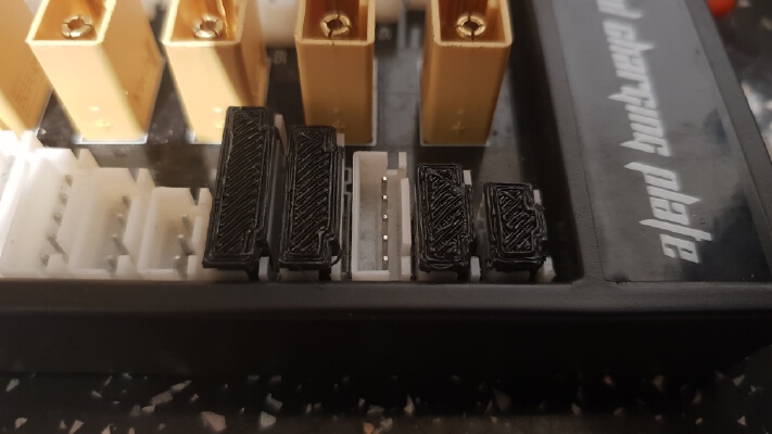 Parallel Charging Balance Board Caps 2s, 3s, 4s, 5s, 6s | 3d print model