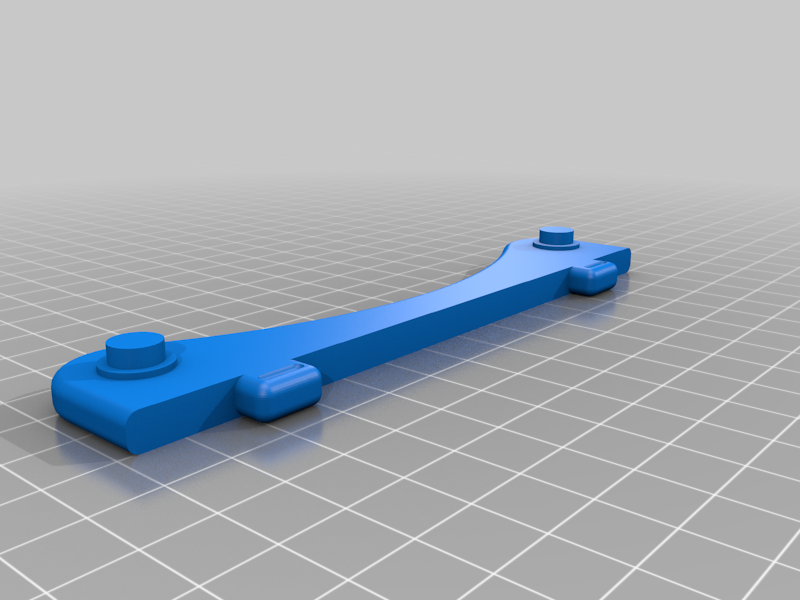 Filament Spool Roller using 608ZZ bearings - Snapped together and no bolts