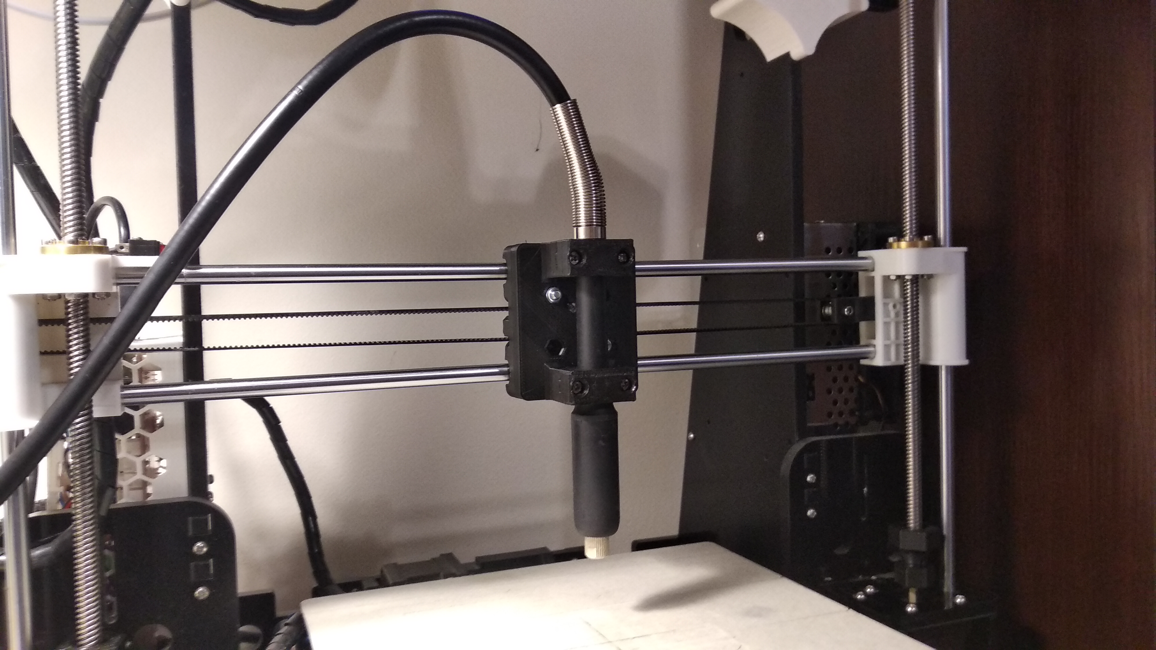 Prusa i3_Anet A8 Rotary tool flexible shaft mount