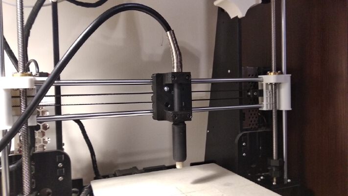 Prusa i3_Anet A8 Rotary tool flexible shaft mount | 3d print model