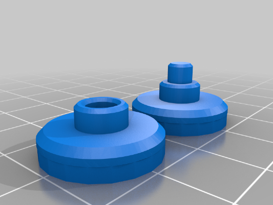 40 caliber spent rounds spinner | 3d print model