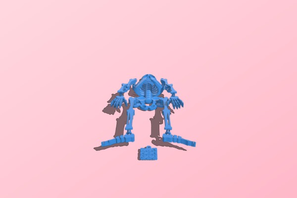 Dancing Skeleton | 3d print model