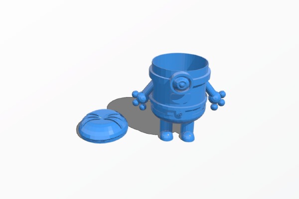 minion egg pod | 3d print model