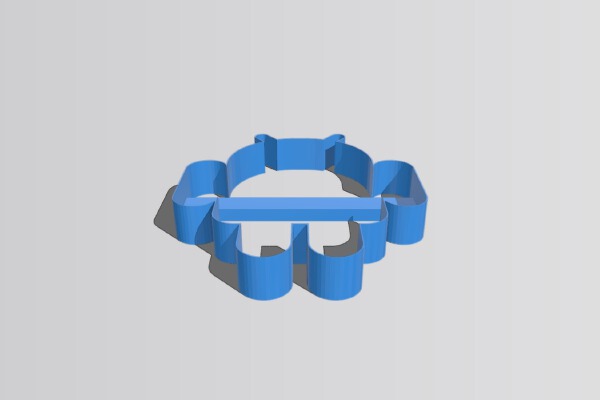 Android Cookie Cutter | 3d print model