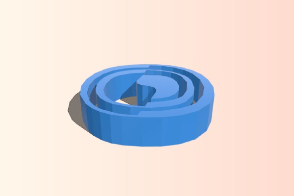 3D Printable SINTEF Logo | 3d print model