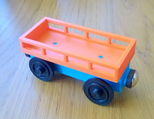 Brio Compatible Cargo Car | 3d print model