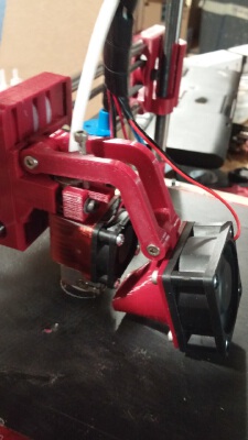 Minimalist X Carriage _ Bowden Hotend Prusa I3 Compatible | 3d print model