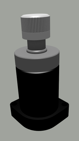Clippard valve for Ghostbusters proton pack