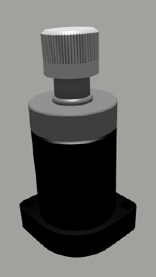Clippard valve for Ghostbusters proton pack | 3d print model