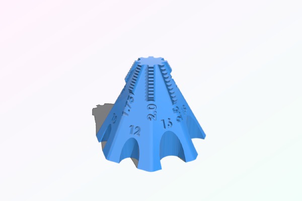Thread Gauge Cone | 3d print model
