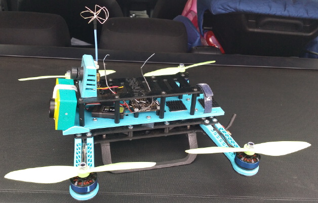 290mm ultimate FPV race mini quad copter 6inch props for XIAOMI YI by krtek2k | 3d print model