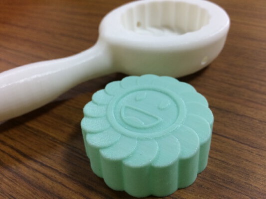 Emoticon Mooncake Mold | 3d print model